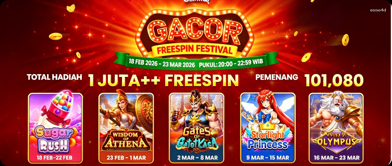 Login esse4d Sekarang Bonus Melimpah
